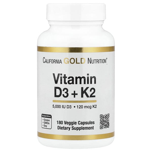 Vitamin D3 + K2 as MK-7