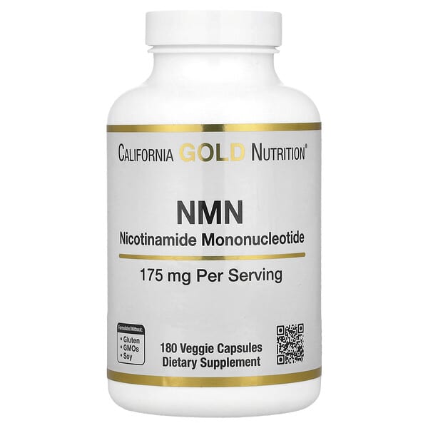 NMN, 175 mg, 180 Veggie Capsules
