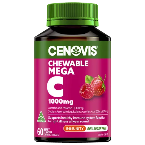 Chewable Mega C 1000mg Berry
