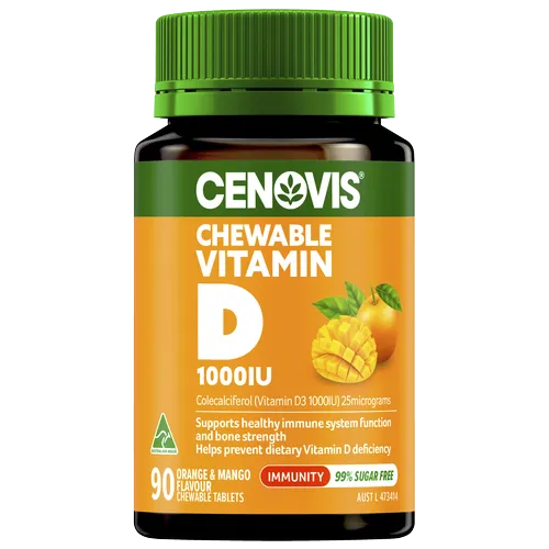 Chewable Vitamin D 1000IU