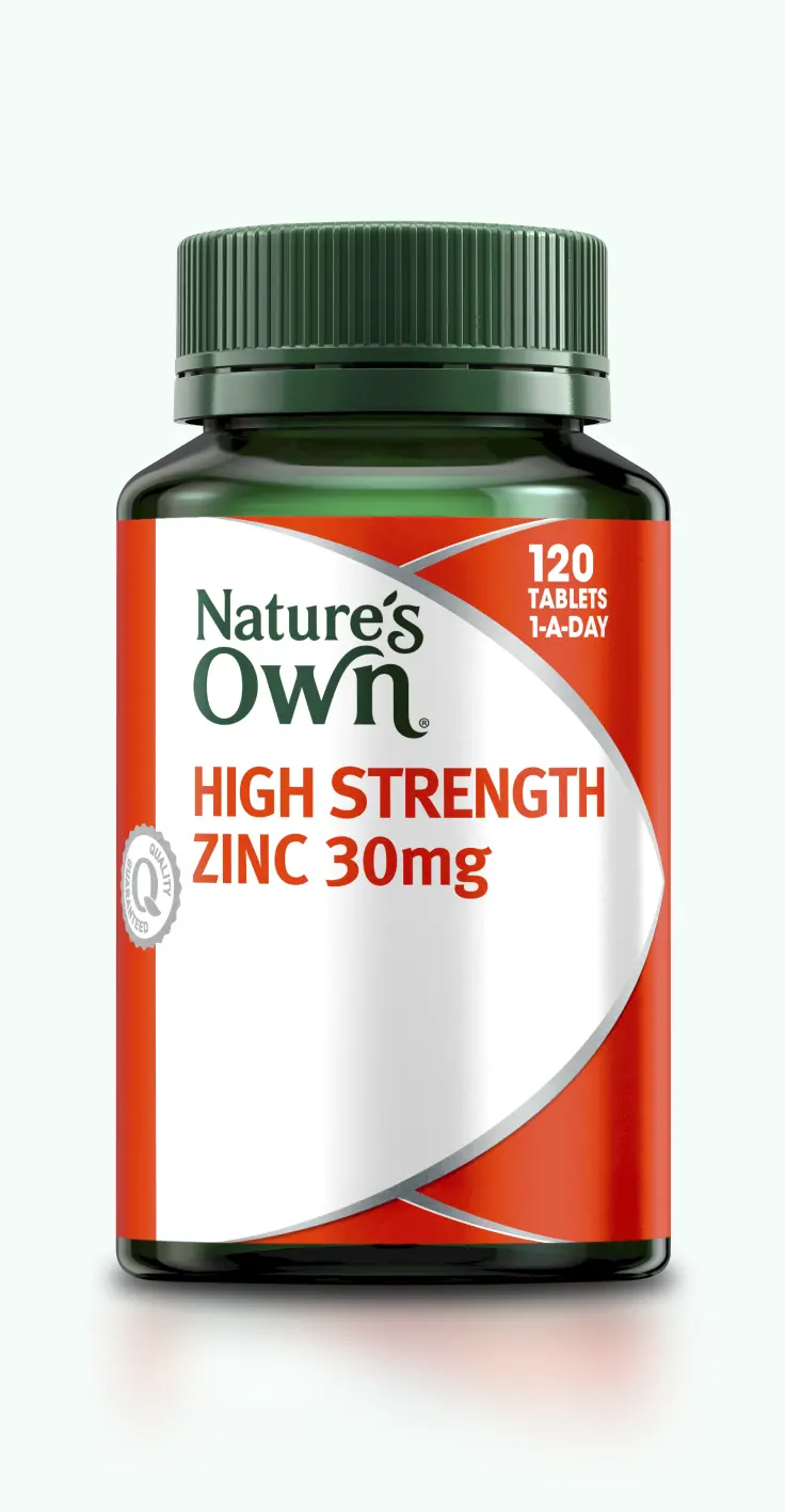 High Strength Zinc 30mg