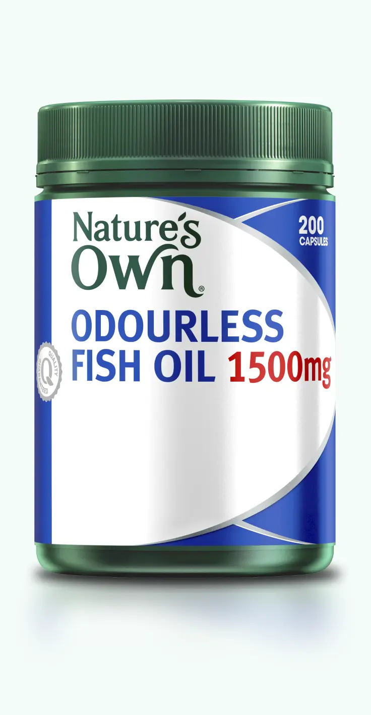 Odourless Fish Oil 1500mg