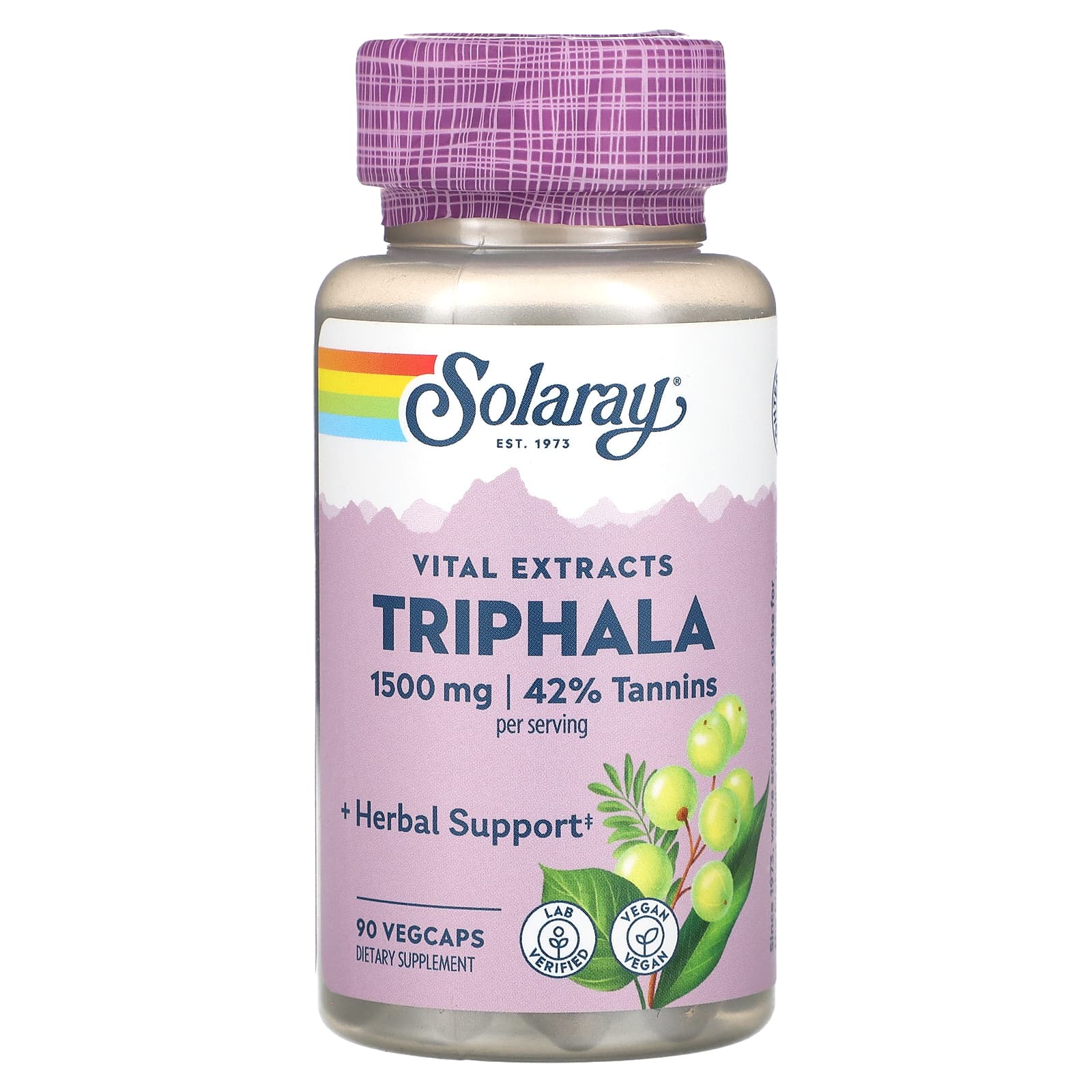 Vital Extract, Triphala, 1,500 mg