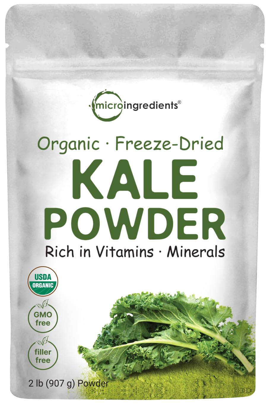 Organic Freeze-Dried Kale Powder