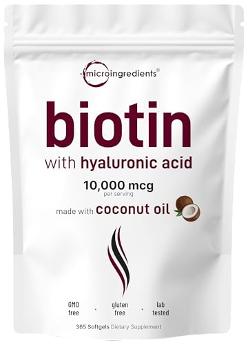 Biotin 10000 mcg with Hyaluronic Acid 25 mg